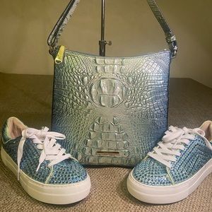 NWOT Betsy Johnson 8.5 Sidney Keylime Tennis Shoes